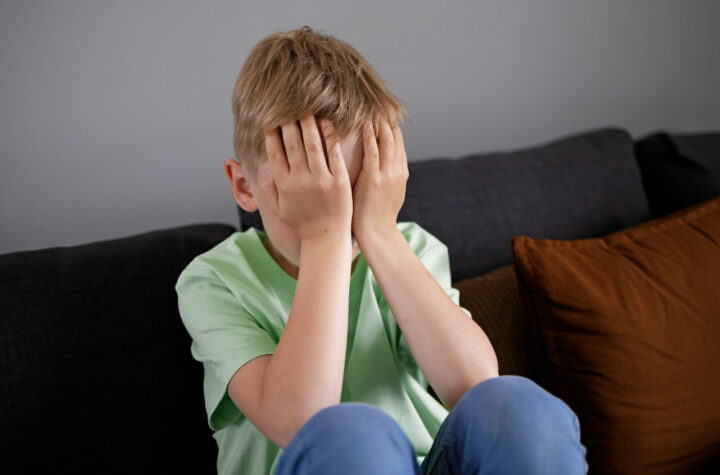 عکس استرس کودک